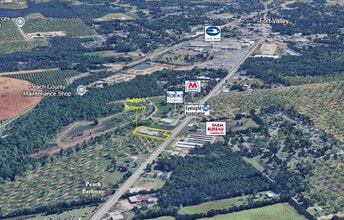 1030 Peach Pky, Fort Valley, GA - Vue aérienne vue de carte