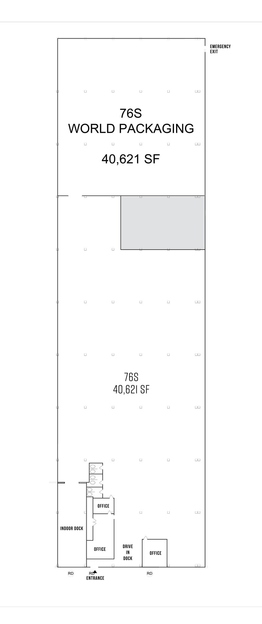 1 Passaic St, Wood-Ridge, NJ à louer Plan de site– Image 1 sur 1