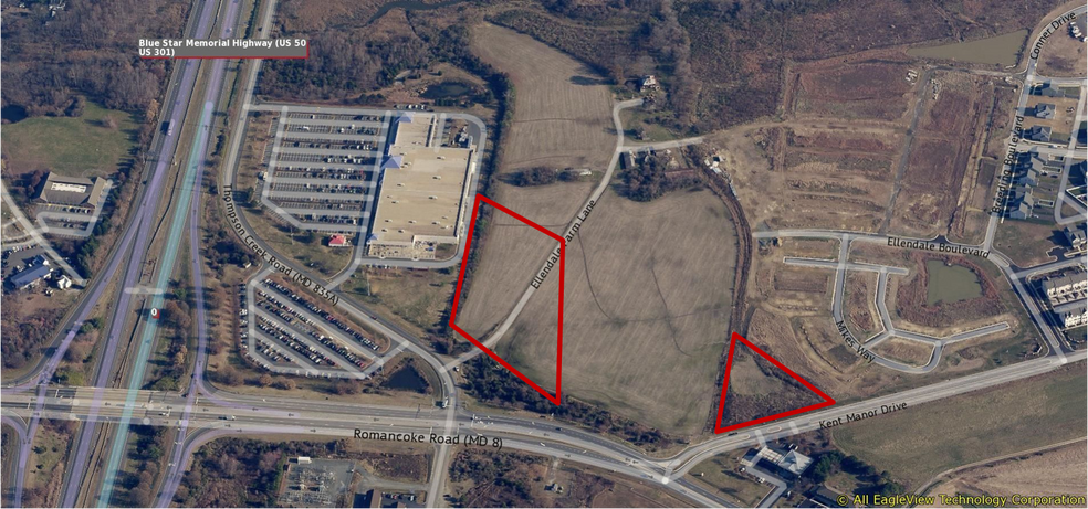 201 Ellendale Farm Ln, Stevensville, MD à vendre - Aérien – Image 3 sur 3