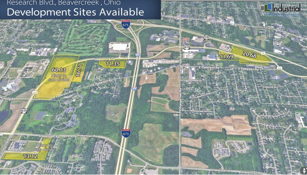 Shakertown Rd & County Line Rd, Dayton, OH à louer - Aérien – Image 3 sur 3