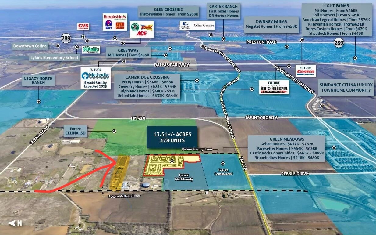 1411 Shelby Ln, Celina, TX à vendre Photo principale– Image 1 sur 12