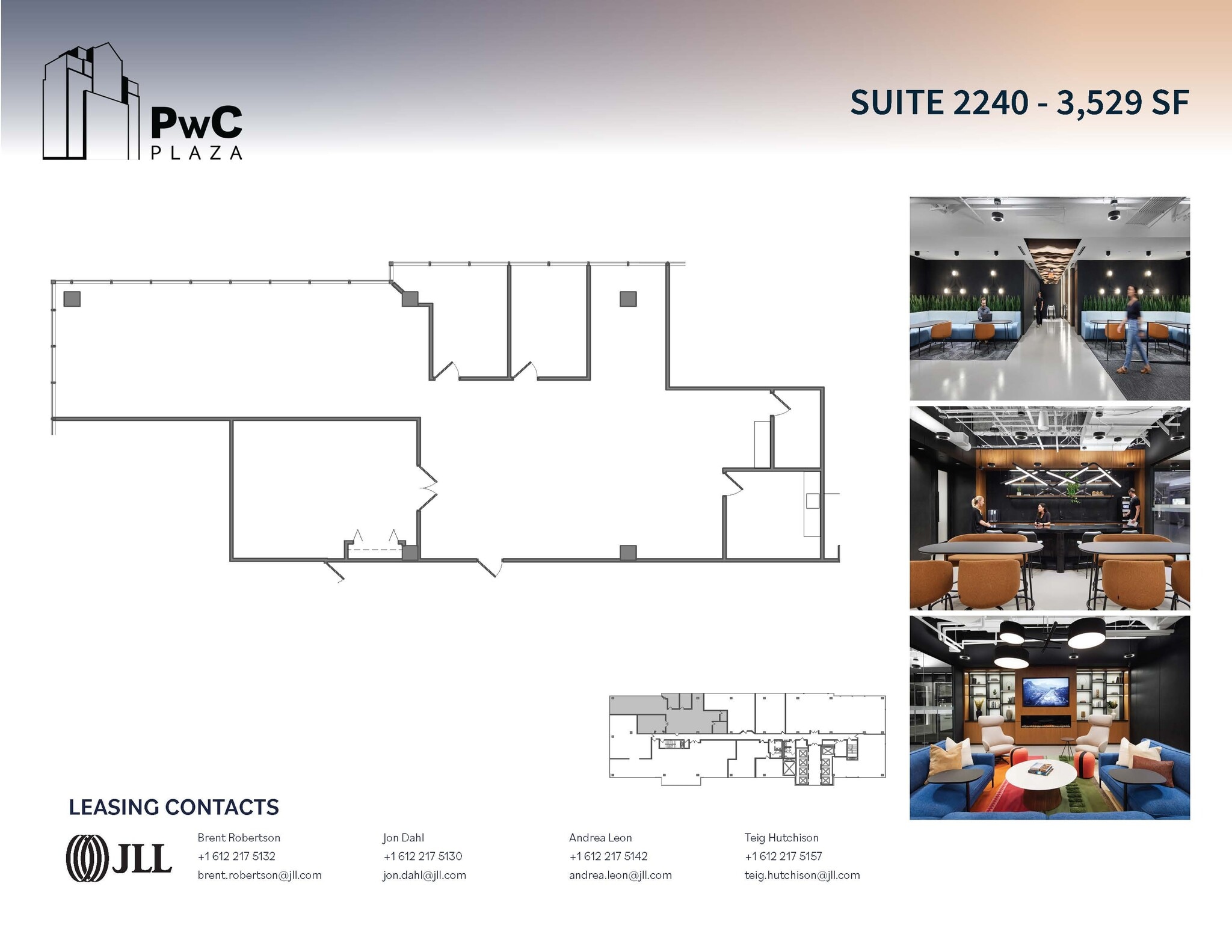 45 S 7th St, Minneapolis, MN à louer Plan d’étage– Image 1 sur 1