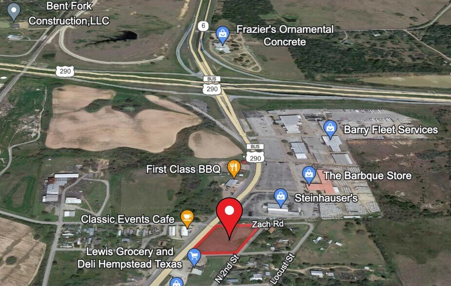 00 Business 290 N., Hempstead, TX à vendre - Aérien – Image 3 sur 5