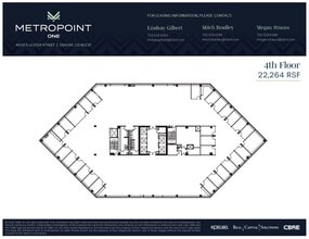 4600 S Ulster St, Denver, CO à louer Plan d’étage– Image 1 sur 1