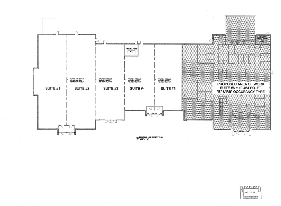 6181-6195 Marcella Blvd, Hobart, IN à louer Plan d’étage– Image 1 sur 1