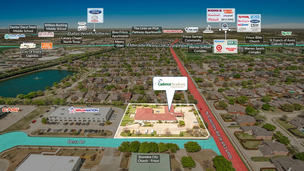 10749 N County Rd, Frisco, TX à vendre - Photo de l’immeuble – Image 3 sur 5