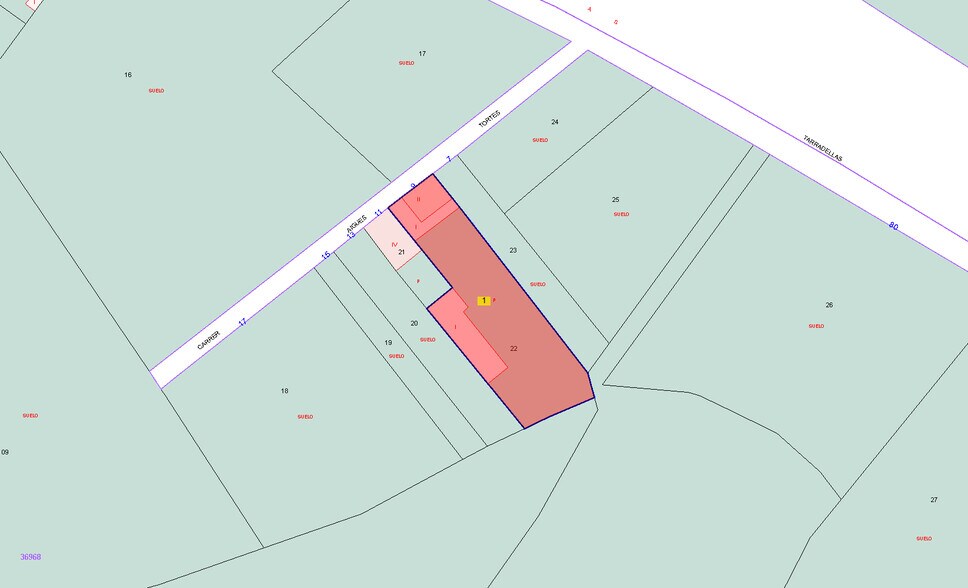 Immeuble residentiel dans Lleida, Lérida à vendre - Plan cadastral – Image 3 sur 3