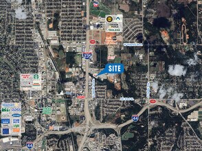 6940 Santa Fe Ave, Oklahoma City, OK - Vue aérienne vue de carte