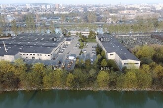L'ILE-SAINT-DENIS, SSD - Vue aérienne  vue de carte