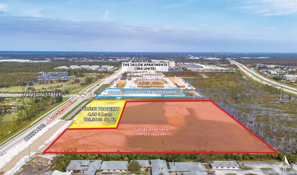 Ortiz Avenue Lot 5, Fort Myers, FL à louer - Aérien – Image 2 sur 8