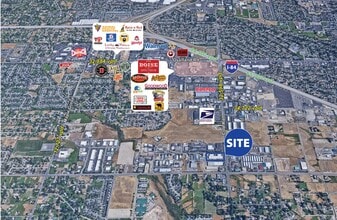 7413-7557 W Mossy Cup St, Boise, ID - VUE AÉRIENNE vue de carte