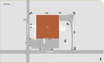 1625 Stone Ridge Dr, Stone Mountain, GA à louer Plan de site– Image 1 sur 1