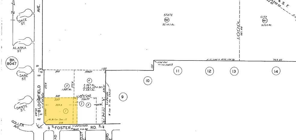 13330 Bloomfield Ave, Norwalk, CA à vendre - Plan cadastral – Image 2 sur 15