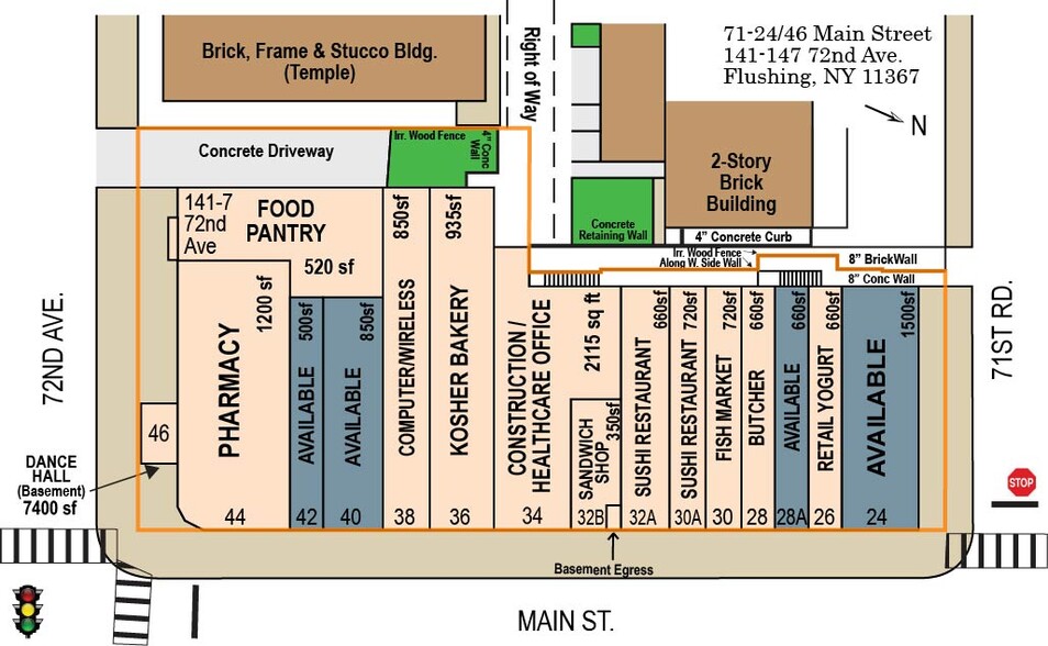 71-24-71-46 Main St, Flushing, NY à louer - Photo de l’immeuble – Image 2 sur 8