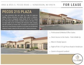 8905 S Pecos Rd, Henderson, NV à louer Photo de l’immeuble– Image 2 sur 4