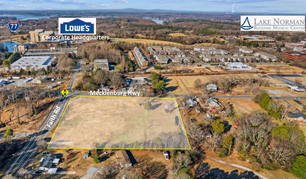 Mecklenburg Hwy, Mooresville, NC à vendre - Aérien – Image 2 sur 2
