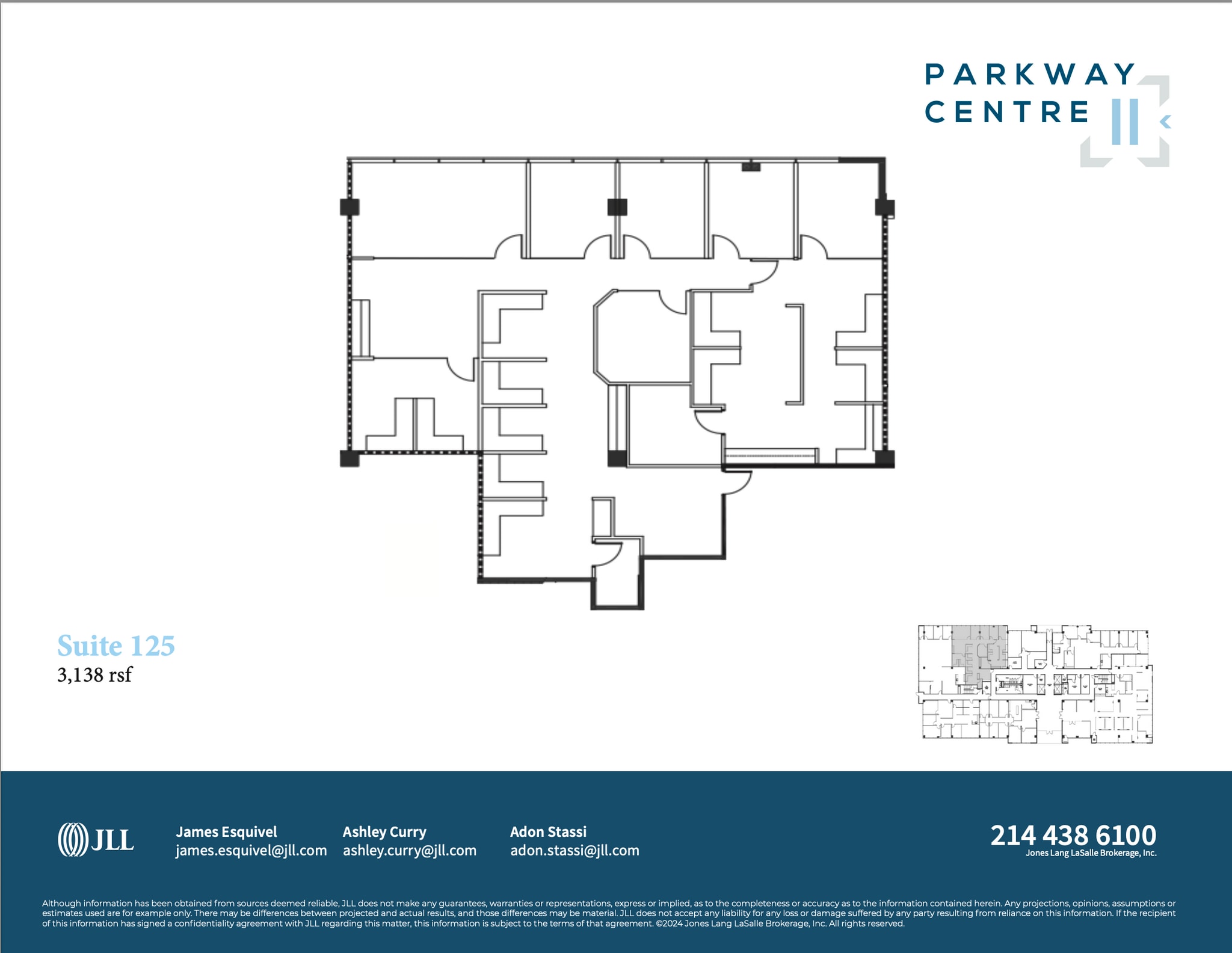 2805 Dallas Pkwy, Plano, TX à louer Plan d’étage– Image 1 sur 1