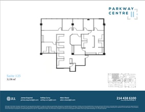 2805 Dallas Pkwy, Plano, TX à louer Plan d’étage– Image 1 sur 1