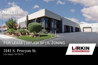 Plus de détails pour 5141 Procyon St, Las Vegas, NV - Industriel/Logistique à louer