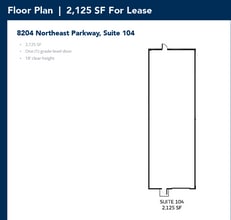 8212 Northeast Pky, North Richland Hills, TX à louer Plan d’étage– Image 1 sur 1