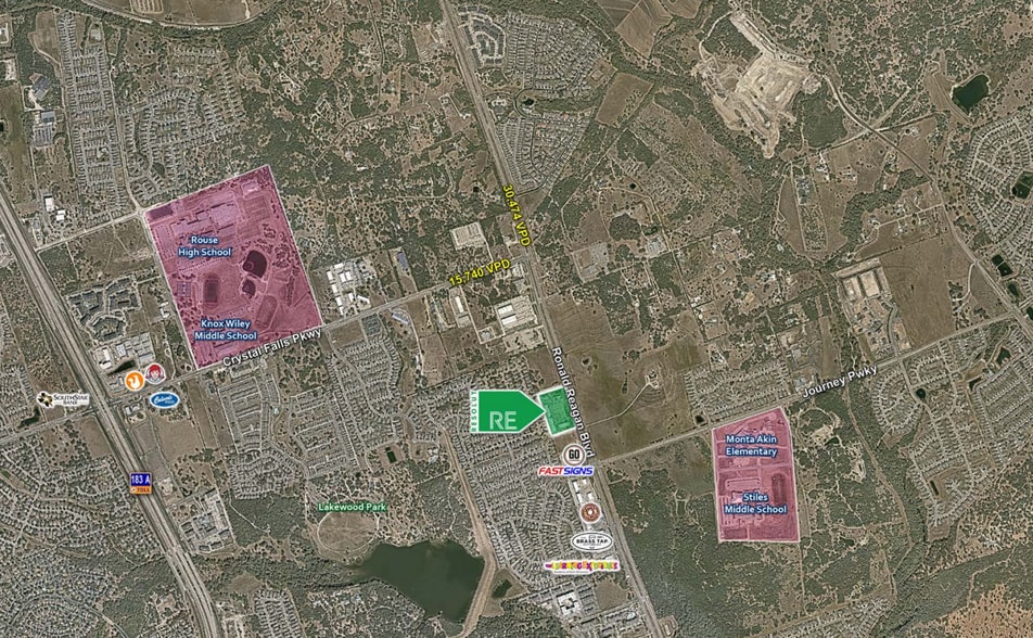 15609 Ronald Reagan Blvd, Leander, TX à louer - Photo de l’immeuble – Image 3 sur 5