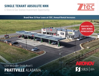 Plus de détails pour 1284 McQueen Smith Rd S, Prattville, AL - Local commercial à vendre