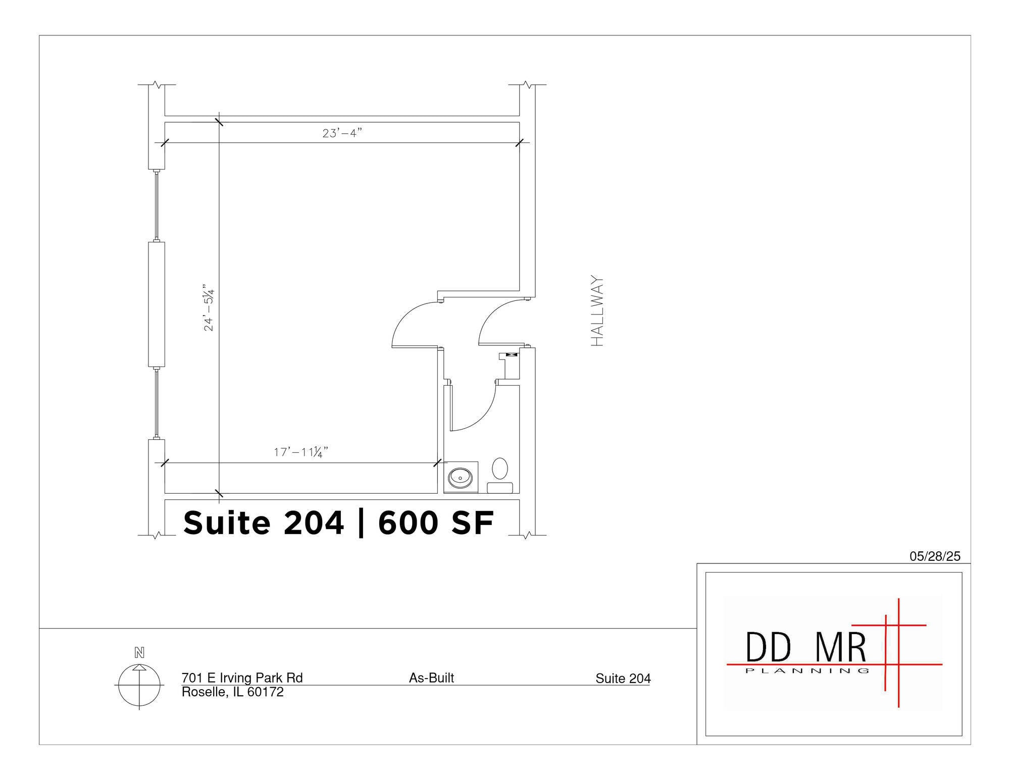 701 E Irving Park Rd, Roselle, IL à louer Plan d’étage– Image 1 sur 1