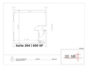 701 E Irving Park Rd, Roselle, IL à louer Plan d’étage– Image 1 sur 1