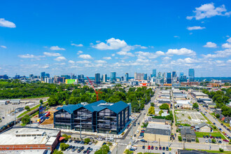 1131 4th Ave S, Nashville, TN - VUE AÉRIENNE  vue de carte