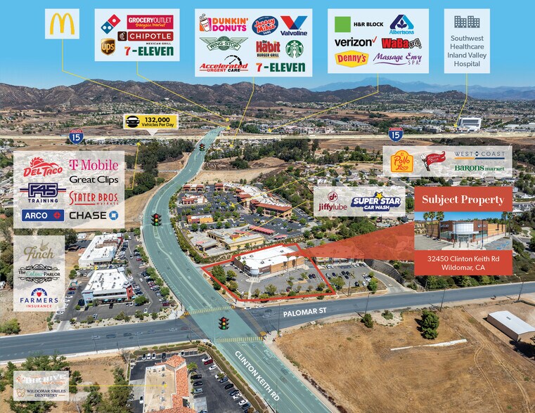 32450 Clinton Keith Rd, Wildomar, CA à vendre - Photo de l’immeuble – Image 2 sur 6