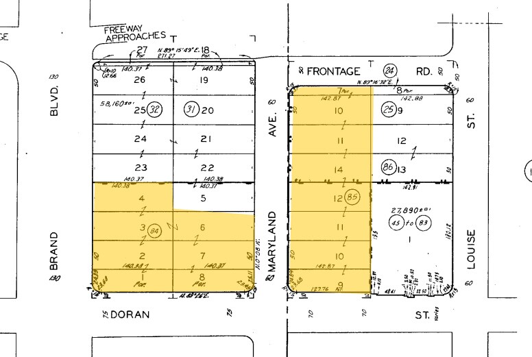 600 N Brand Blvd, Glendale, CA à louer - Plan cadastral – Image 2 sur 86