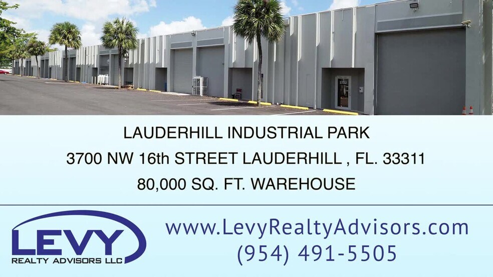 3700-3798 NW 16th St, Lauderhill, FL à louer - Vidéo sur l’annonce professionnelle – Image 2 sur 8