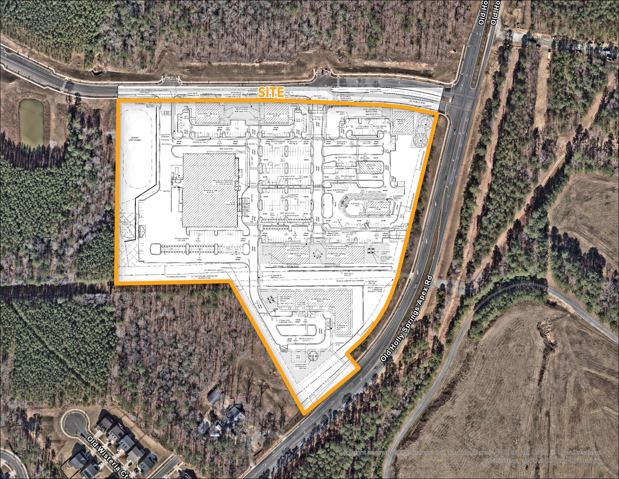 3708 Old Holly Springs Apex Rd, Apex, NC à louer Photo principale– Image 1 sur 5