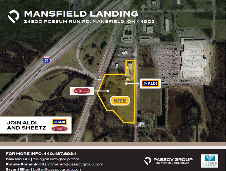 2480 Possum Run Rd, Mansfield, OH à vendre - Photo principale – Image 1 sur 6