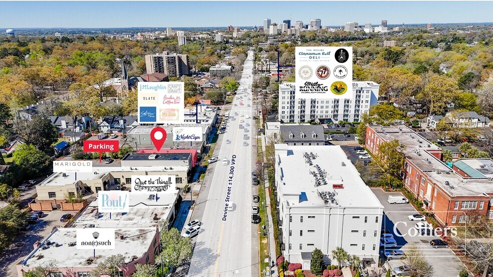 2728 Devine St, Columbia, SC à louer - Photo de l’immeuble – Image 2 sur 3
