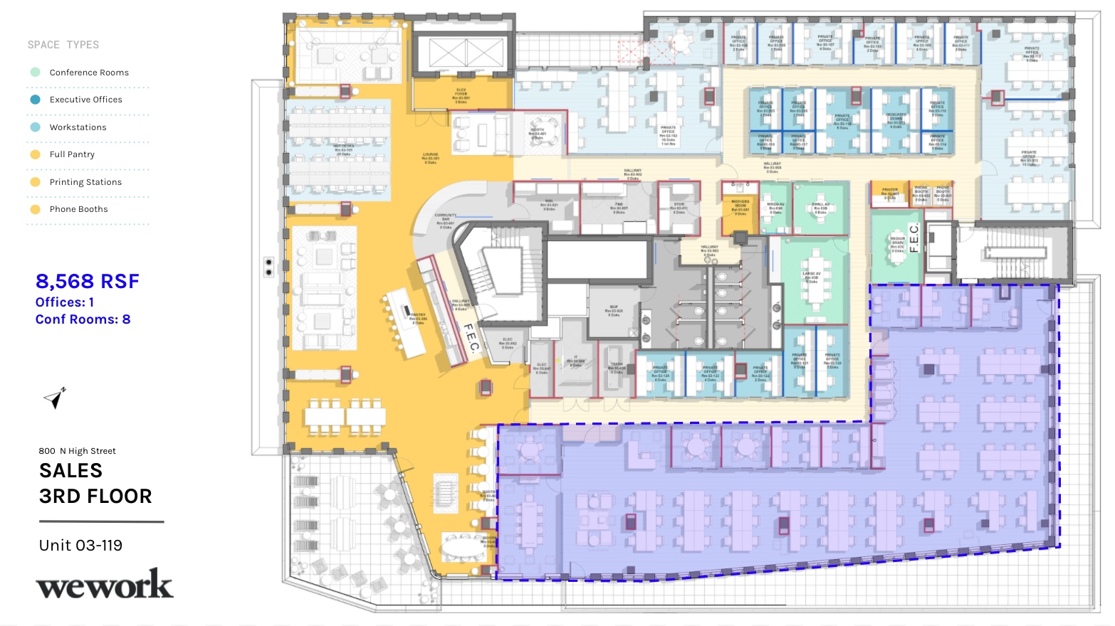 800 N High St, Columbus, OH à louer Photo de l’immeuble– Image 1 sur 10