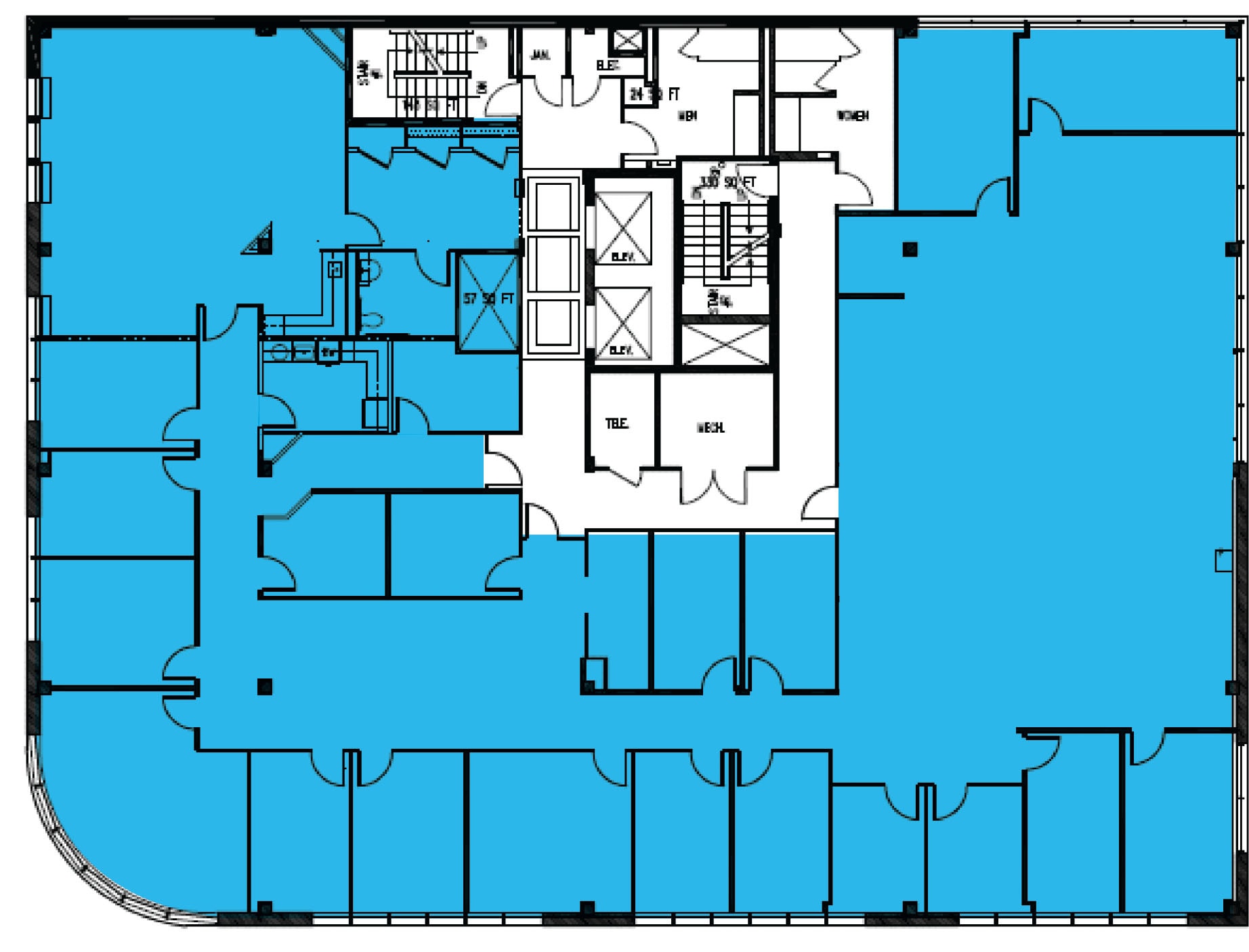 4720 Montgomery Ln, Bethesda, MD à louer Plan d’étage– Image 1 sur 1