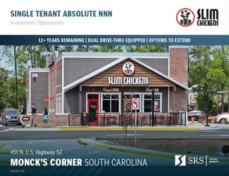 Plus de détails pour 451 N Highway 52, Moncks Corner, SC - Local commercial à vendre