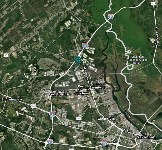 605 Expansion Blvd, Port Wentworth, GA à louer - Aérien – Image 2 sur 2
