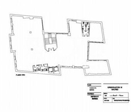 Paseo de Recoletos, 16, Madrid, Madrid à louer Plan d’étage– Image 1 sur 1