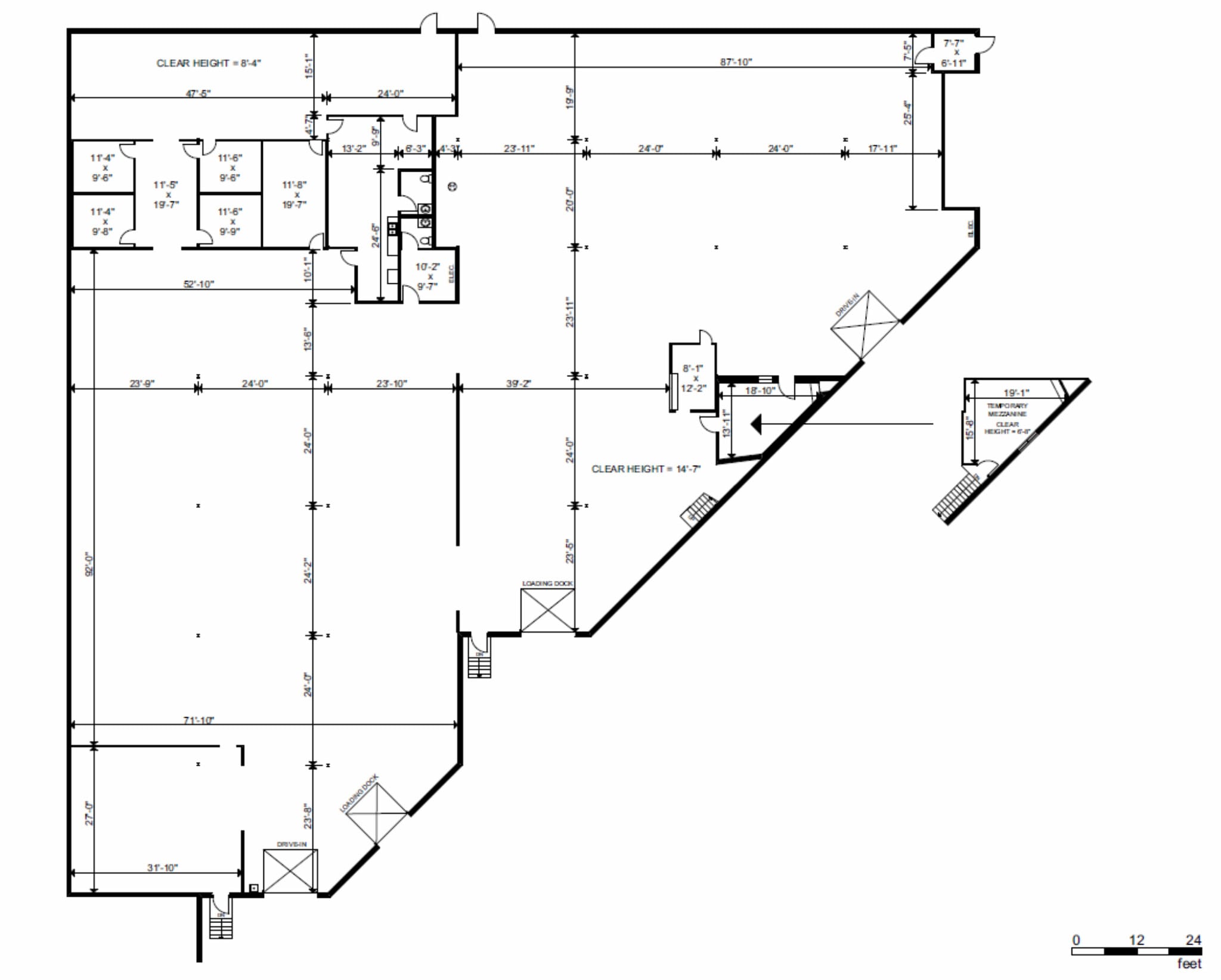 20 Continental Pl, Toronto, ON à louer Plan d’étage– Image 1 sur 4