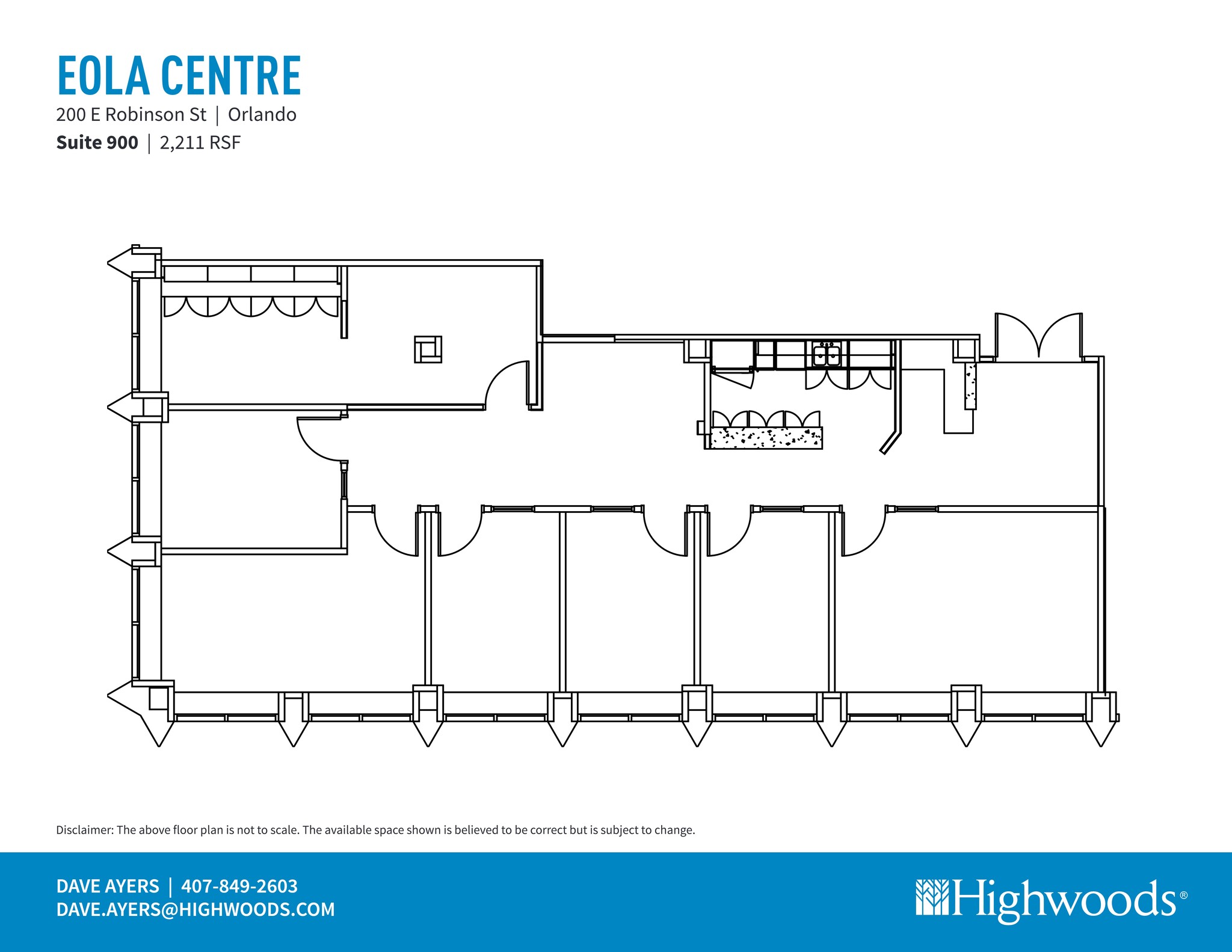 200 E Robinson St, Orlando, FL à louer Plan de site– Image 1 sur 1