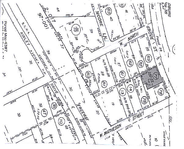 1207 Vine St, Healdsburg, CA à louer - Plan cadastral – Image 2 sur 5