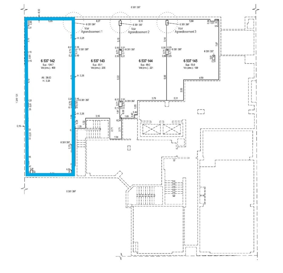1184 Rue Crescent, Montréal, QC - Lot 104 -  - Plan d’étage - Image 1 of 1