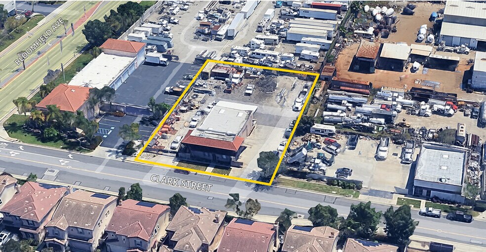 12536 Clark St, Santa Fe Springs, CA à vendre - Aérien – Image 3 sur 3