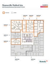 2550 Mosside Blvd, Monroeville, PA à louer Plan d’étage– Image 1 sur 1