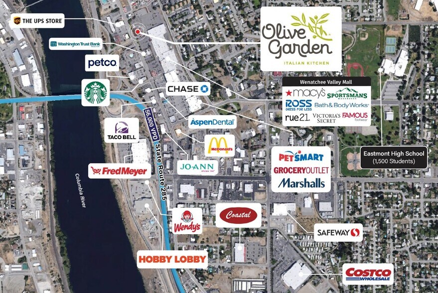 615 Valley Mall Pky, East Wenatchee, WA à vendre - Photo de l’immeuble – Image 2 sur 7
