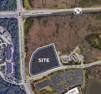 Plus de détails pour 13530 Tredegar Lake Pky, Midlothian, VA - Terrain à vendre