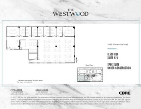 2443 Warrenville Rd, Lisle, IL à louer Plan d’étage– Image 1 sur 1