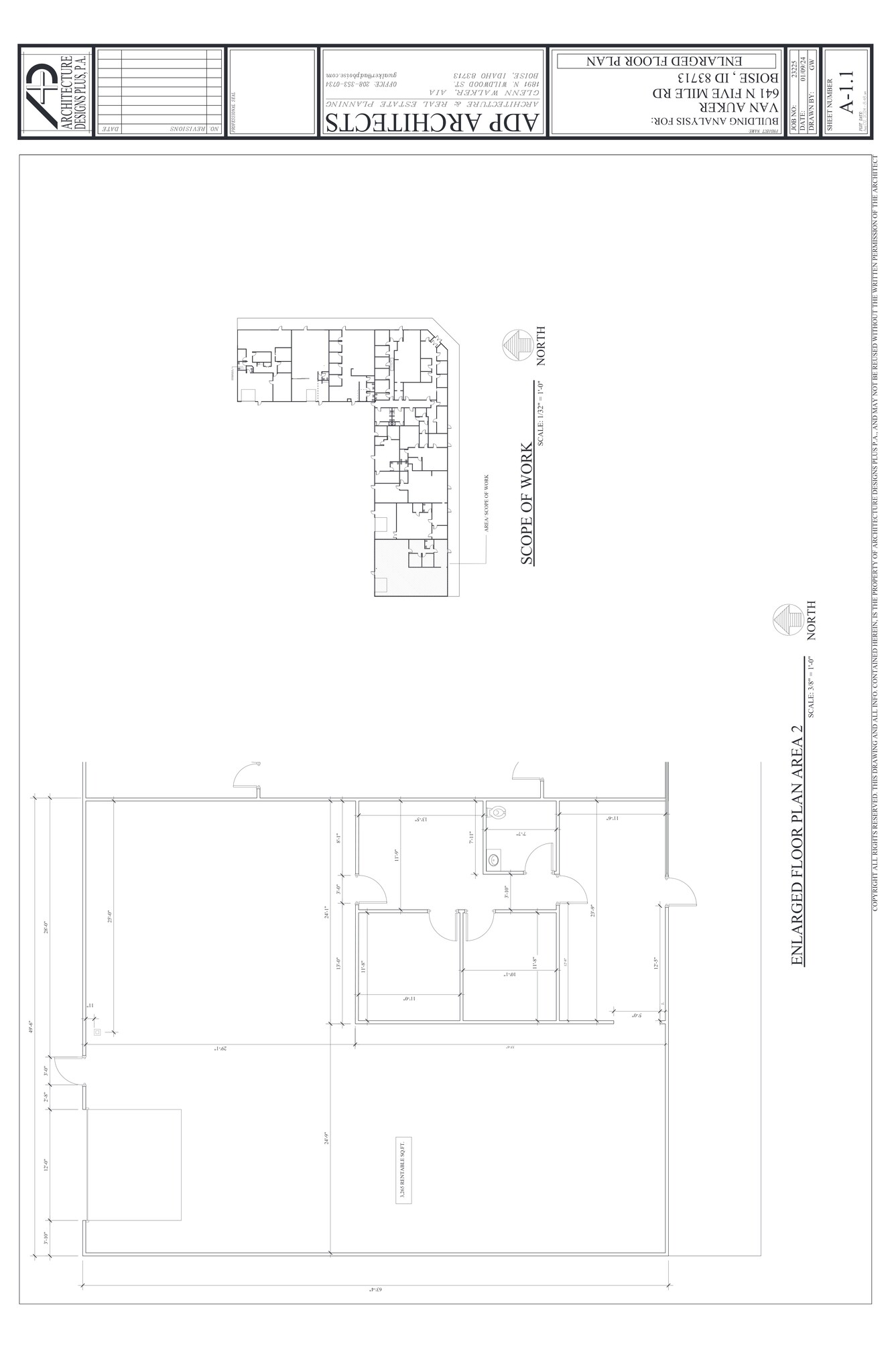 10688 W Executive Dr, Boise, ID à louer Plan de site– Image 1 sur 9